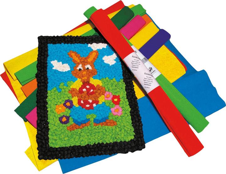 Immagine prodotto Werola Staufen-Demmler Staufen 617003 - Carta crespa 10 rotoli 50 x 250 cm, assortiti (32 g/m², 1 x)