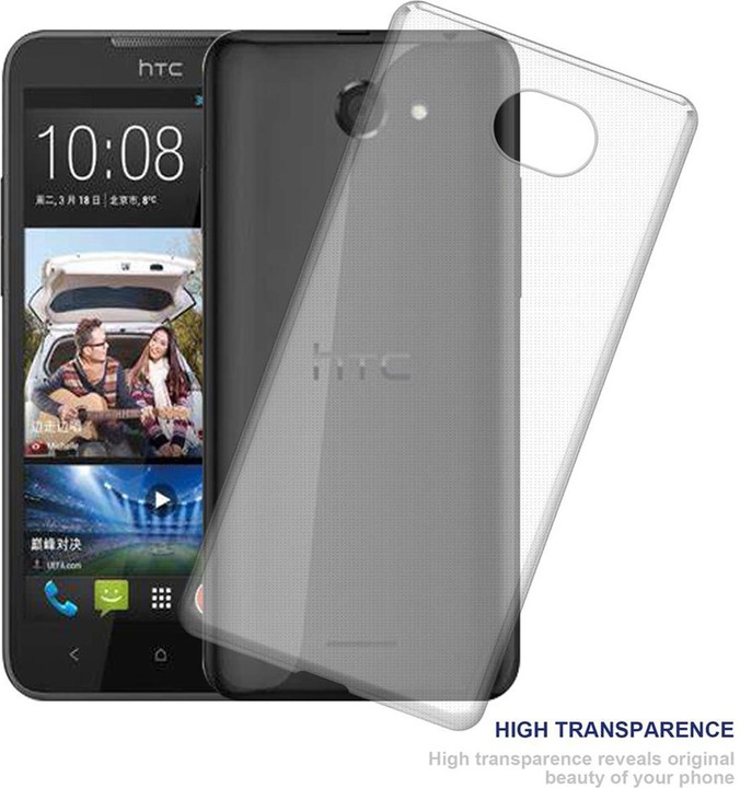 Actual product image Cadorabo TPU Ultra Slim AIR Cover (HTC Desire 316, HTC Desire 516)