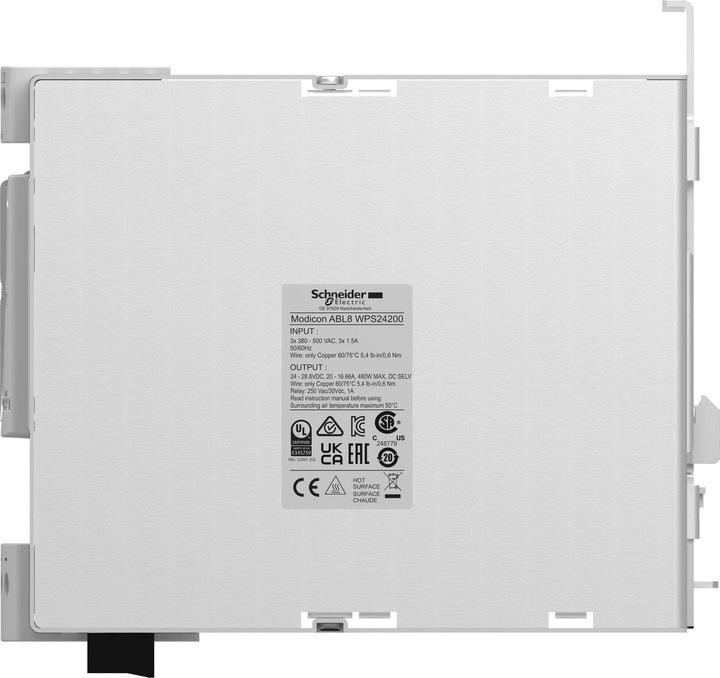 Image du produit Schneider Electric Bloc d'alimentation pour rail DIN (DINRail)