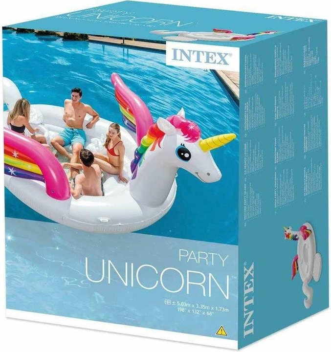 Actual product image Intex Unicorn Party Island