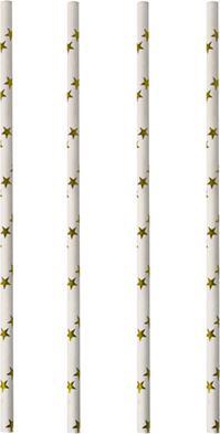 Immagine prodotto Papstar Cannucce per bere Stelle (25x)