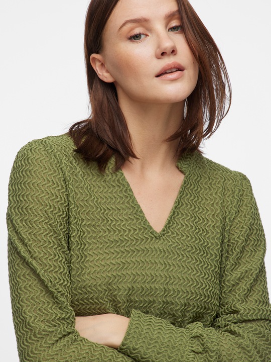 Actual product image Vila V-neck top with long sleeves (XL)