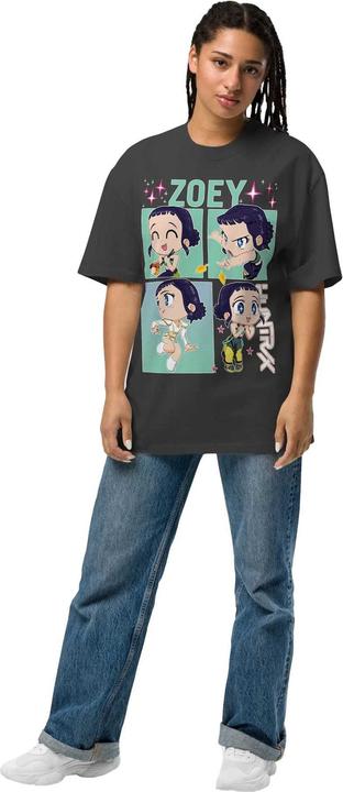 Actual product image K-Pop Demon Hunters Womens/Ladies Huntrix Huntr/X Zoey T-Shirt (S)