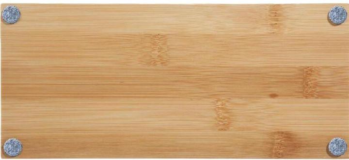 Productafbeelding Sigel Accessoirebakje Eyestyle, bamboe natuur, met twee stoffen inlays met een hoogwaardige