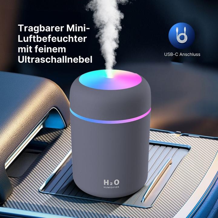 Produktbild Hermex Tragbarer Luftbefeuchter Mini-Luftbefeuchter Ultraschall Diffusor