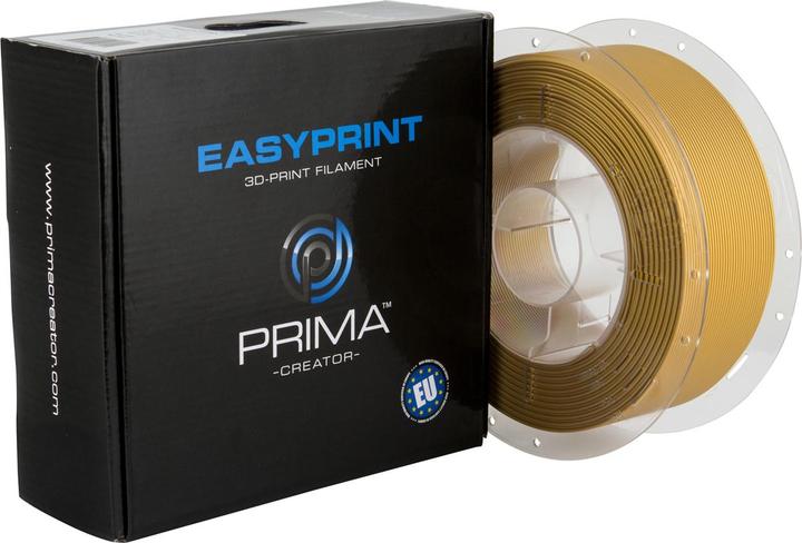Actual product image Prima Creator EasyPrint PLA - 1.75mm - 1 kg - Gold (1.75 mm, 1000 g)