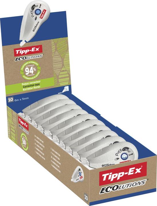 Actual product image Tipp-Ex Correction roller Pure Mini Ecolutions 5 mm, 10 pieces