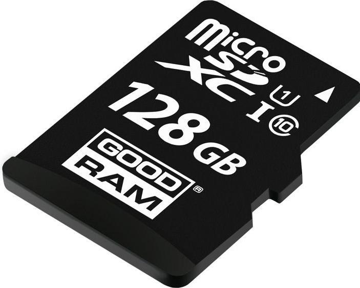Produktbild Goodram M1AA-1280R12 - 128 GB - MicroSDXC - Klasse 10 - UHS-I - 100 MB/s - 10 MB/s (128 GB, microSDXC, U1, UHS-I)
