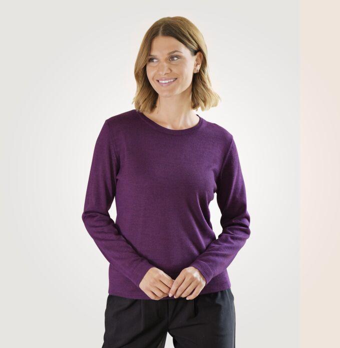 Produktbild Enrico Rosselli Pullover mit Rundhalsausschnitt aus Merinowolle (L)