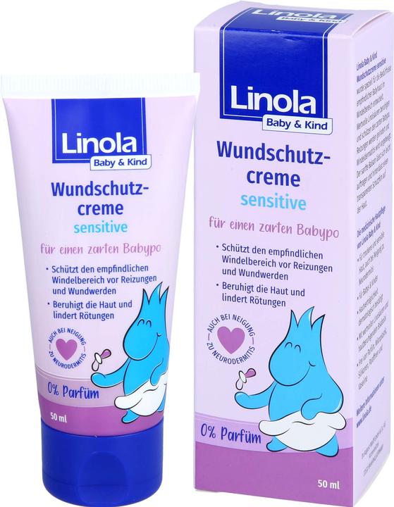Produktbild Dr. Wolff Linola Baby&Kind Wundschutzcreme sensitive, 50 ml CRE