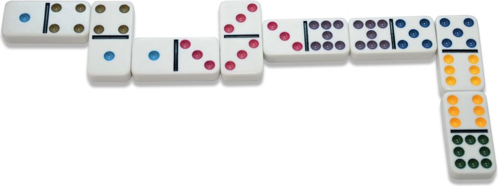 Produktbild Noris Deluxe Doppel 9 Domino (Deutsch, Englisch, Französisch, Italienisch)