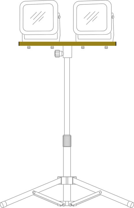 Actual product image Brennenstuhl Tripod Crossbar CB70