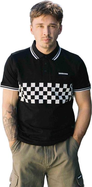Produktbild Lambretta SS25 Poloshirt Mit kontrastfarbenen Streifen (XL)