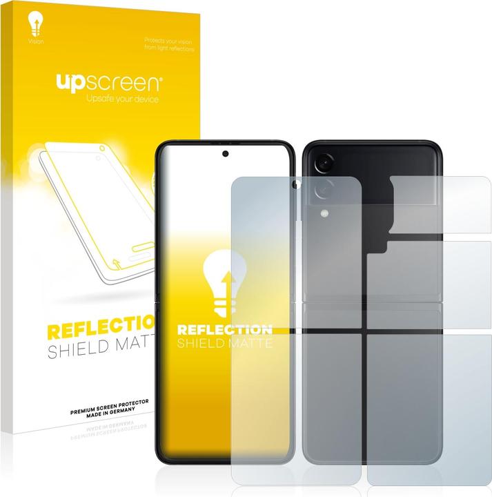 Immagine prodotto upscreen Reflection Shield Pellicola Opaca (1 Pezzo/i, Samsung Galaxy Z Flip3)