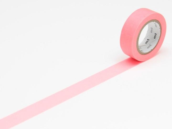 MT Klebeband Washi Masking Tape Basic schockierendes Rot (15 mm)