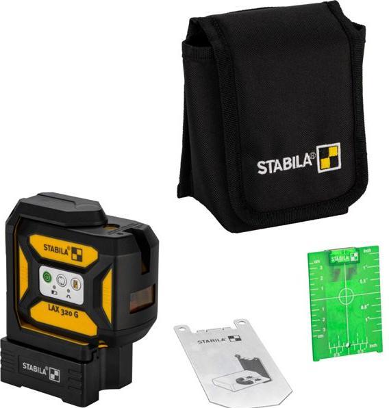 Actual product image Stabila Kreuzlinien Lot Laser LAX 320 G 5-teiliges Set
