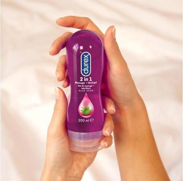 Actual product image Durex Play Massage 2 in 1 (200 ml)