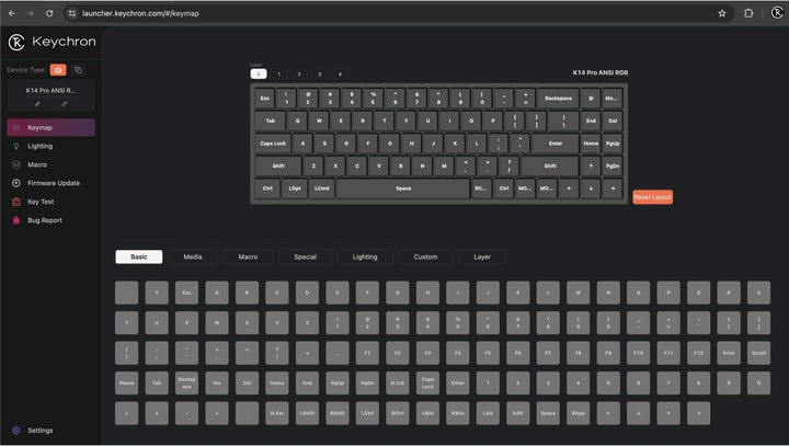 Actual product image Keychron Q3 Max (CH, Wireless, Cable)
