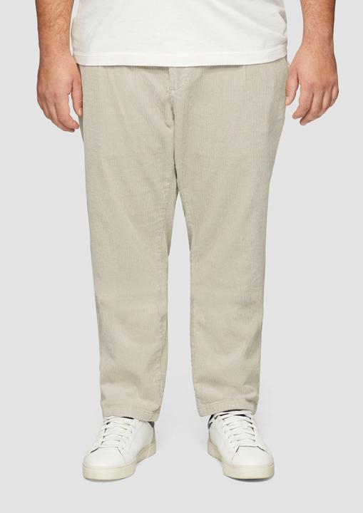 Actual product image S.Oliver Hose Cord-Chino aus Baumwollstretch mit Bundfalten (W42/L30)