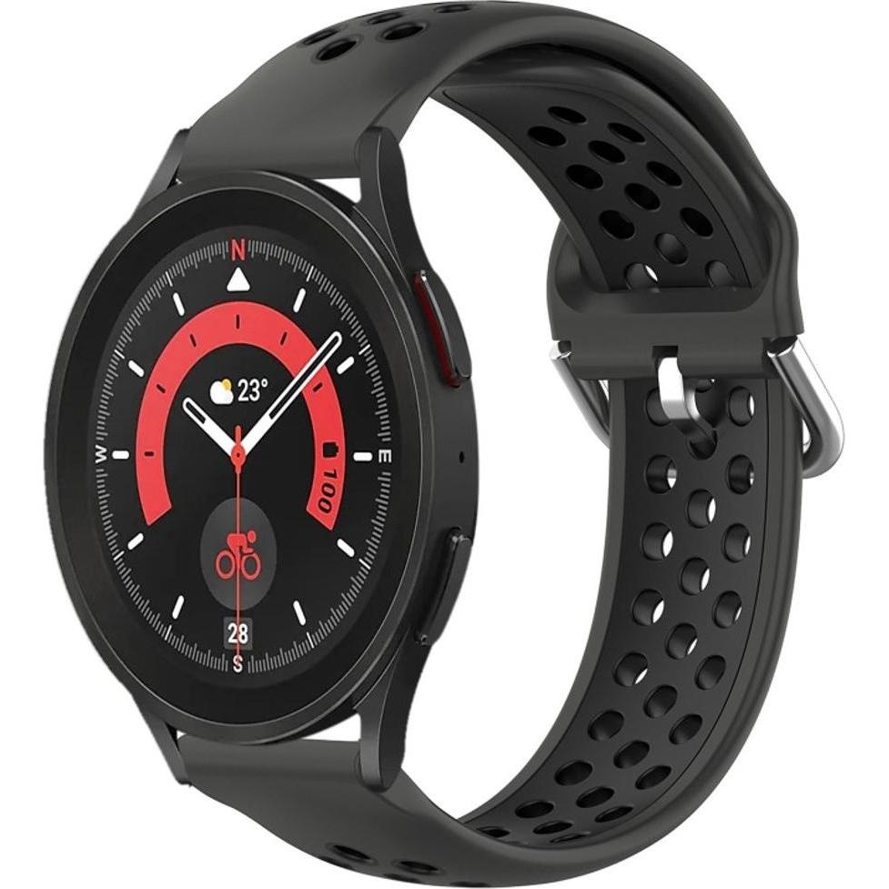 Samsung Galaxy Watch 5 Pro Watch Strap - Black, Accessori per smartwatch, Nero