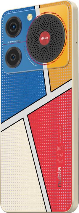 Produktbild ZTE Nubia Music Pop Art (128 GB, Mehrfarbig, 6.60", Dual SIM, 4G)