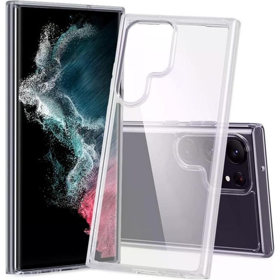 Nevox Styleshell Shockflex -, Transparent (Samsung Galaxy S24 Ultra), Smartphone Hülle, Transparent