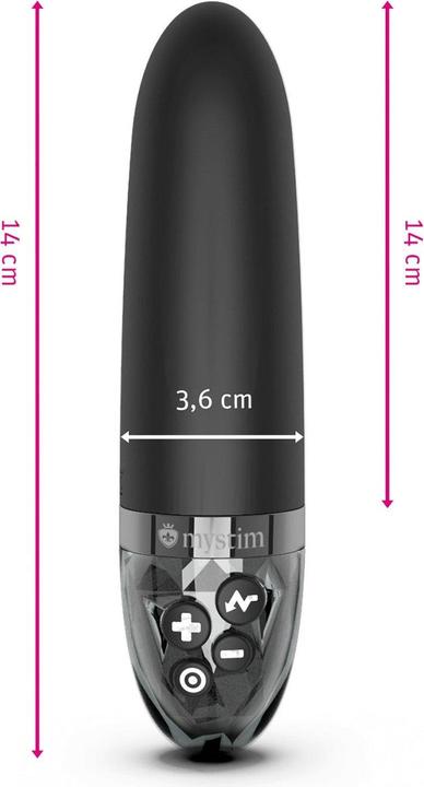 Produktbild Mystim Sleak Freak eStim Vibrator Black