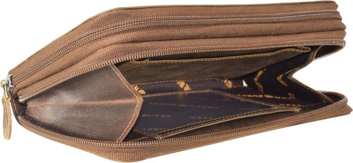 Produktbild Greenburry Langbörse Vintage Leder-Doppel-Langbörse