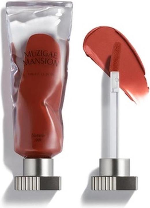 Actual product image Muzigae Mansion Objet Lip Stain Unique Paint Tube Design Velvet Matte Tint Long-Lasting