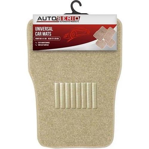 Thumbnail - Autoserio, Autoteppich, TEXTILE CAR MAT SET THM-2509/6 (1 Set à 3 Fussmatten)