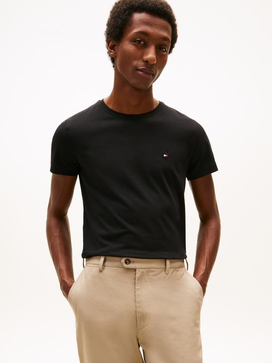 Immagine prodotto Tommy Hilfiger T-Shirt Core Stretch Slim Con Scollo A C (XS)