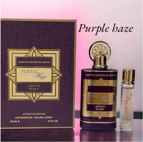 Actual product image Adyan Purple Haze Unisex Gift Eau De Parfum Travel Pack (Fragrance set)