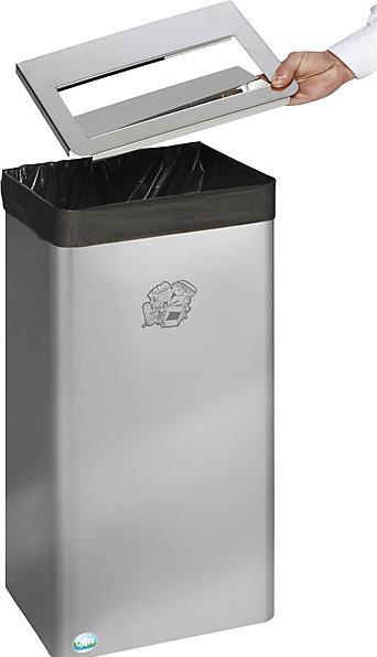 Image du produit VAR Collecteur de déchets mural et sur pied élégant (40 l)