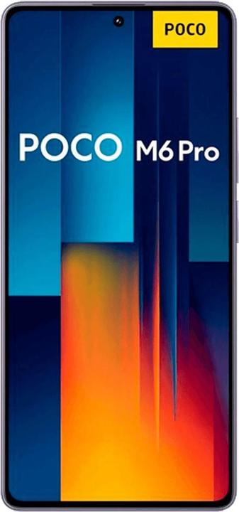 Actual product image Xiaomi Poco M6 Pro (512 GB, Purple, 6.67", Hybrid Dual SIM, 4G)