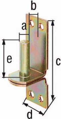 Immagine prodotto GAH Morsetto DI su piastra 16x13mm galv. zincato a film spesso passivato (Bozzelli, 1 pz.)