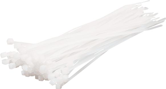 Produktbild LogiLink Kabelbinder Set 100 Stück, Länge: 150 mm, Stärke: 2,5 mm (Kunststoffkabelbinder, 150 mm, 100 Stk.)