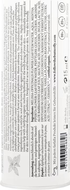 Image du produit Farfalla Skinclear Sebum Control Sérum de nuit Pip Fl 15 ml (15 ml)