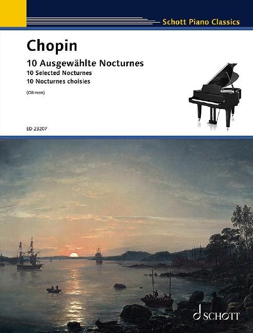 Produktbild 10 Ausgewählte Nocturnes (Englisch, Französisch, Frédéric Chopin, 2020)