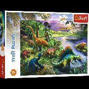 Actual product image Trefl Puzzle Dinosaur (200 pieces)