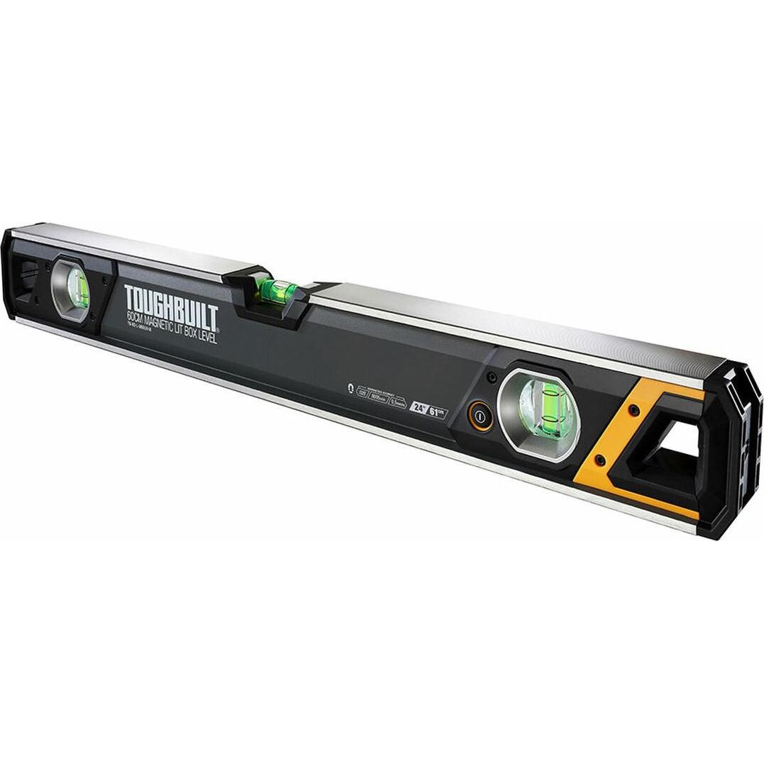 ToughBuilt, Livella, Wasserwaage Tb-H2-L-M60Lh-M Plattenspeicher Röhrenförmig Beleuchtet 60 Cm (60 cm)