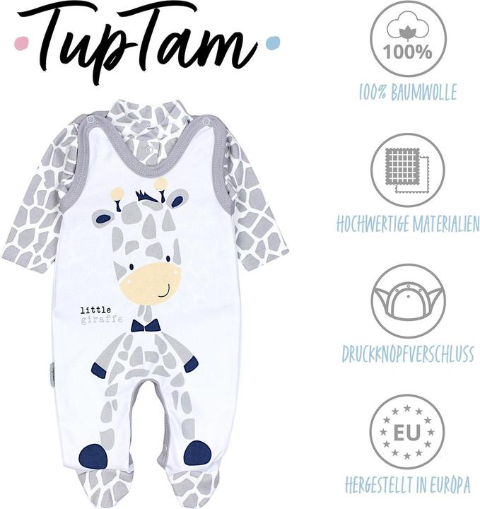 Produktbild TupTam Strampler mit Langarmshirt- Set (62)