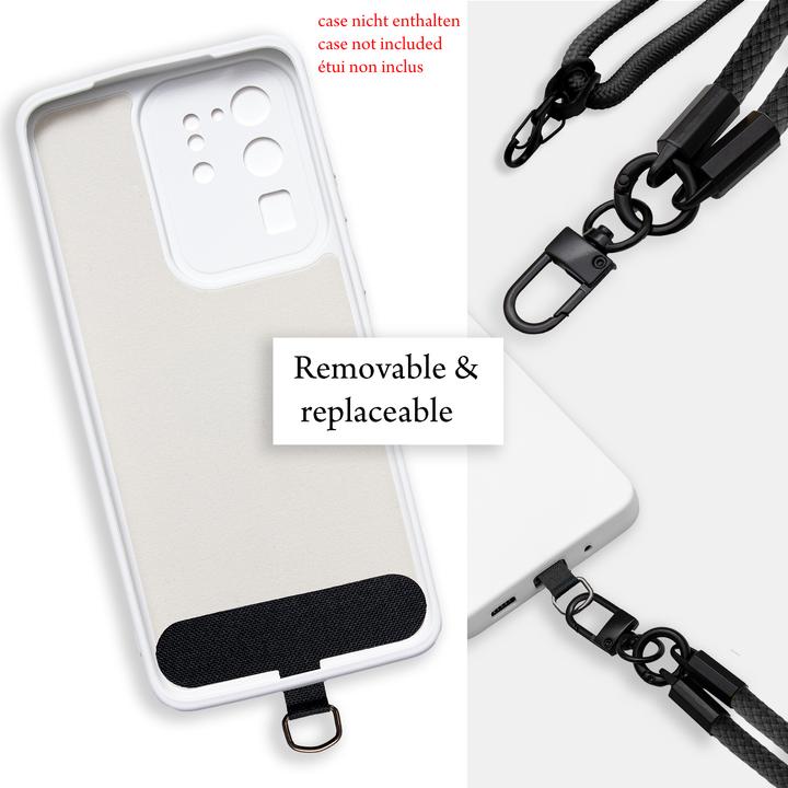 Actual product image Cadorabo Chain case for WIKO VIEW MAX necklace cover adjustable