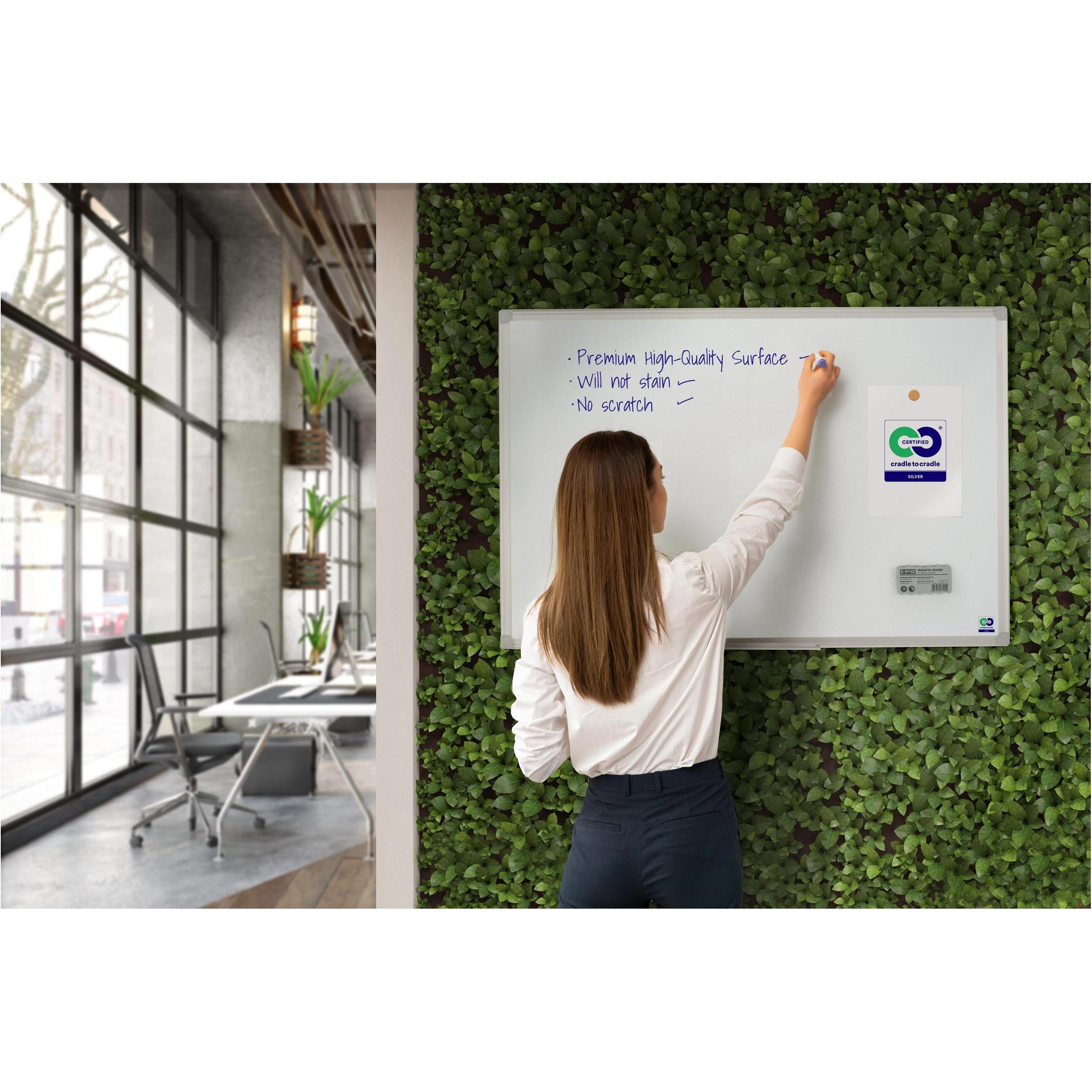 Thumbnail - Bi-Office, Präsentationstafel, Whiteboard (90 x 60 cm)