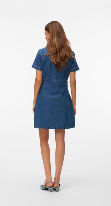 Image du produit Vero Moda VMAMANDA Kurzes Kleid Jeanskleid (3XL)