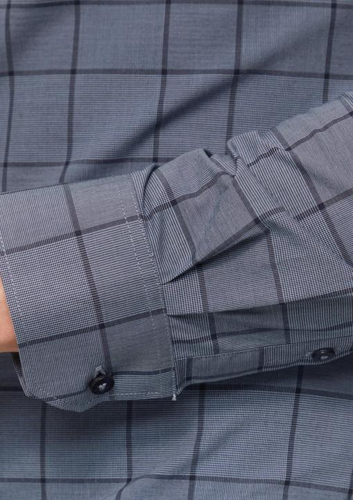 Actual product image S.Oliver Hemd Tailored Fit: Kariertes Hemd aus Baumwollstretch (40)