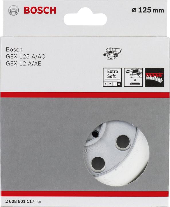 Produktbild Bosch Professional Zubehör Schleifteller extraweich, 125 mm (Fein)