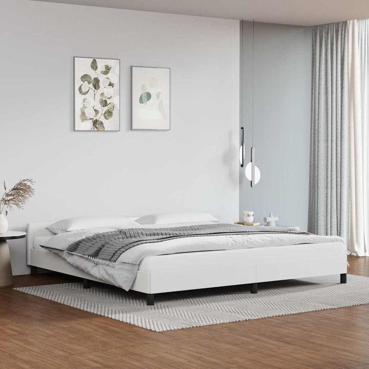 Actual product image vidaXL Bettgestell mit Kopfteil (200 x 200 cm)