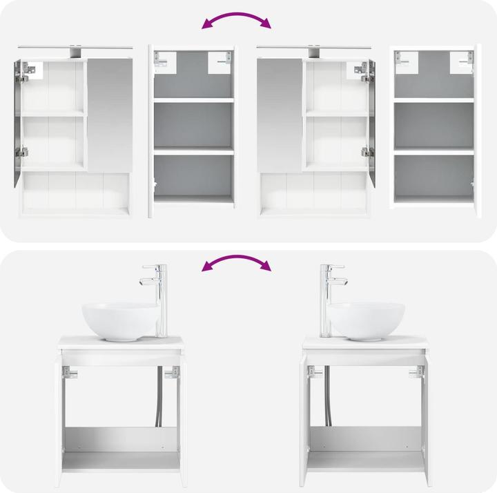 Produktbild vidaXL Badezimmerdeko