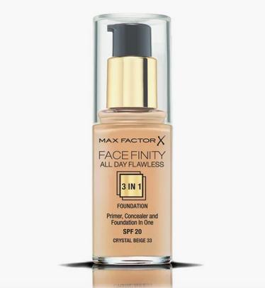 Produktbild Max Factor Facefinity 3 in 1 (33 Crystal Beige)