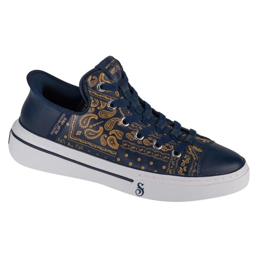 Skechers, Herren, Sneakers, Snoop One Slip-Ins - Doppeltes Marineblau, Blau, (43)